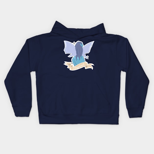 Magical Fat Faerie Kids Hoodie by Neoqlassical